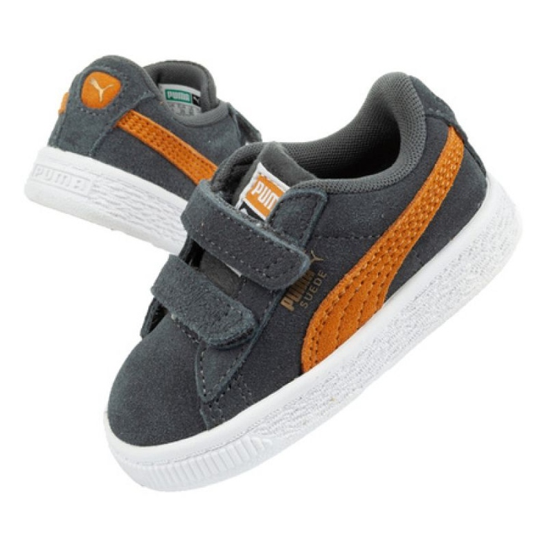 Boty Puma Suede Jr 365077 17 šedá