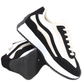 Černé tenisky Zuri béžový černý