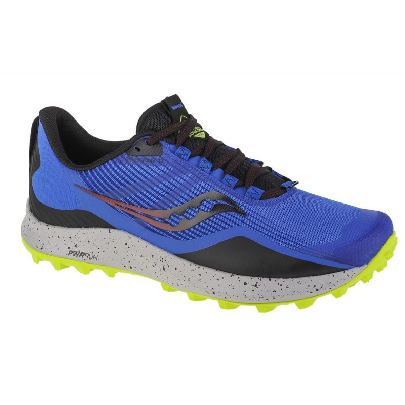 Běžecké boty Saucony Peregrine 12 M S20737-25 modrý Běžecké boty Saucony Peregrine 12 M S20737-25 modrý