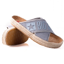 Espadrilky Big Star šedá