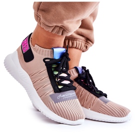 Dámská sportovní obuv Nazouvací tenisky Béžová Klayra béžový Dámská sportovní obuv Nazouvací tenisky Béžová Klayra béžový