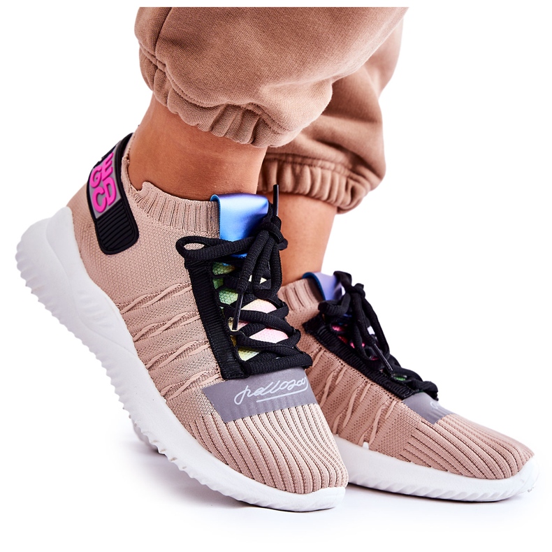 Dámská sportovní obuv Nazouvací tenisky Béžová Klayra béžový Dámská sportovní obuv Nazouvací tenisky Béžová Klayra béžový