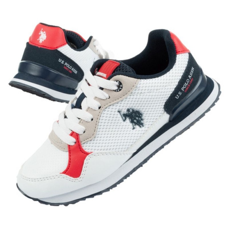 U.S. Polo Boty US Polo ASSN. Jr UP21J48074-WHI-RED01 vícebarevný