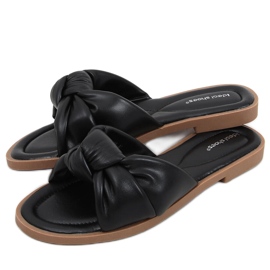 Dámské pantofle Sally Black černá Dámské pantofle Sally Black černá