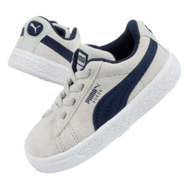 Sportovní boty Puma Suede 369684 02 šedá