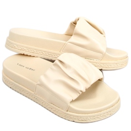 Dámské pantofle Atissa Beige béžový Dámské pantofle Atissa Beige béžový
