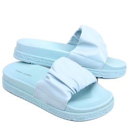 Dámské pantofle Atissa Blue modrý Dámské pantofle Atissa Blue modrý