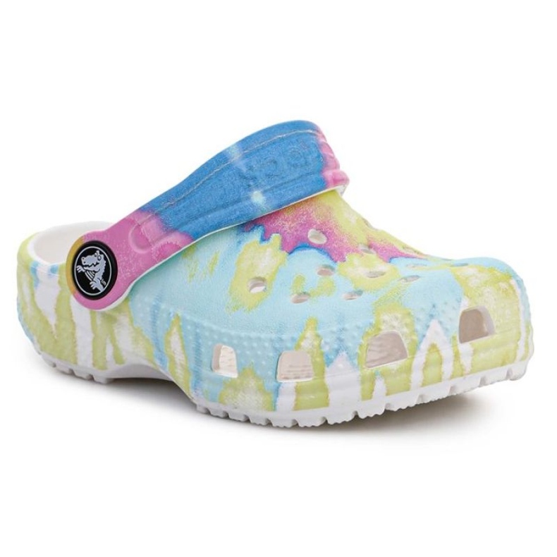 Crocs Classic Tie Dye Graphic Kids T 206994-94S vícebarevný