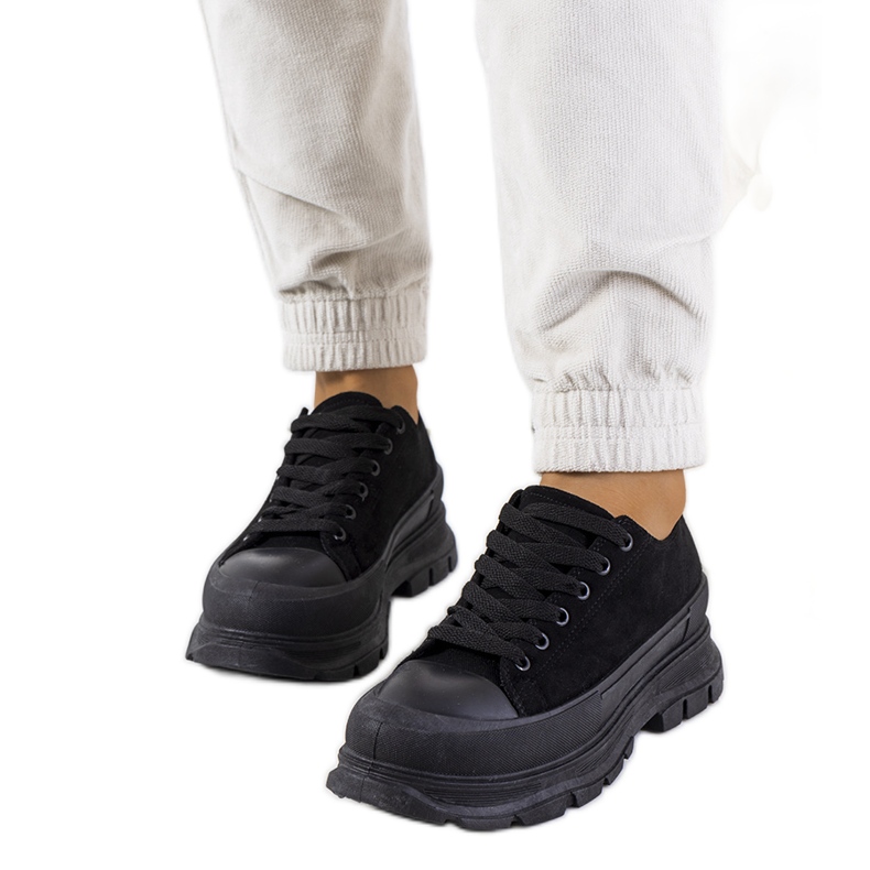 Černé tenisky Catullo černá Černé tenisky Catullo černá