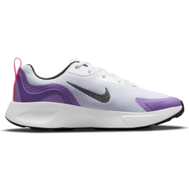 Boty Nike Wearallday (GS) Jr CJ3816-103 bílý