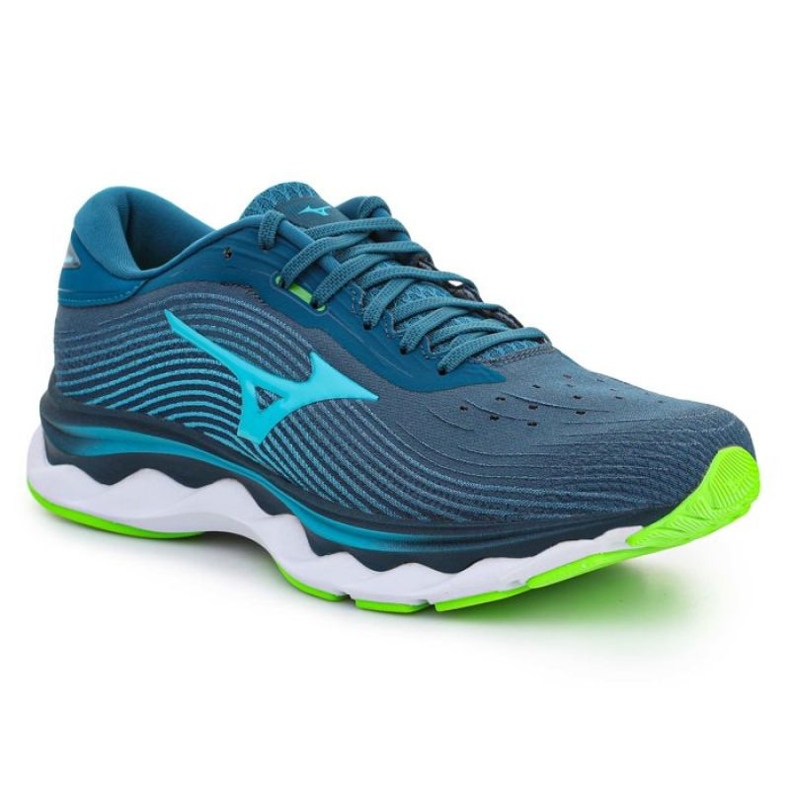 Boty Mizuno Wave Sky 5 J1GC210226 modrý