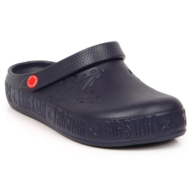 Dětské pantofle kroks tmavě modrá Big Star II375002 modrý