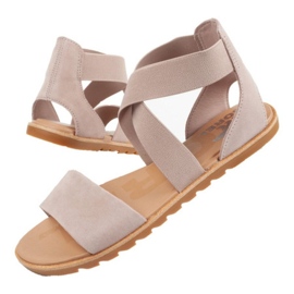 Sandály Sorel Ella Ii Sandal W NL4051-649 růžový