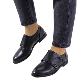 Černé polobotky značky Bass černá Černé polobotky značky Bass černá