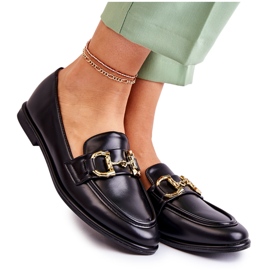 WS1 Dámské černé mokasíny Coriso černý