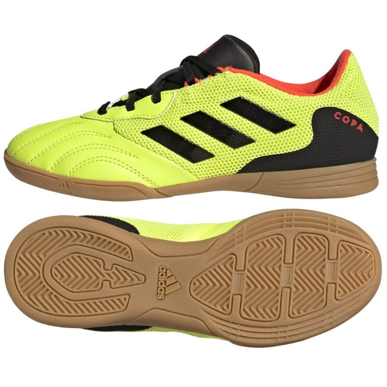 Adidas Copa Sense.3 V botách Sala Jr GZ1382 černá žlutá