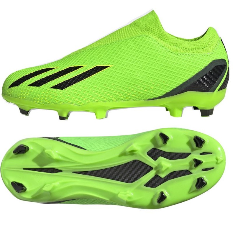 Boty Adidas X Speedportal.3 Ll Tf Jr GW8476 zelená zelená Boty Adidas X Speedportal.3 Ll Tf Jr GW8476 zelená zelená