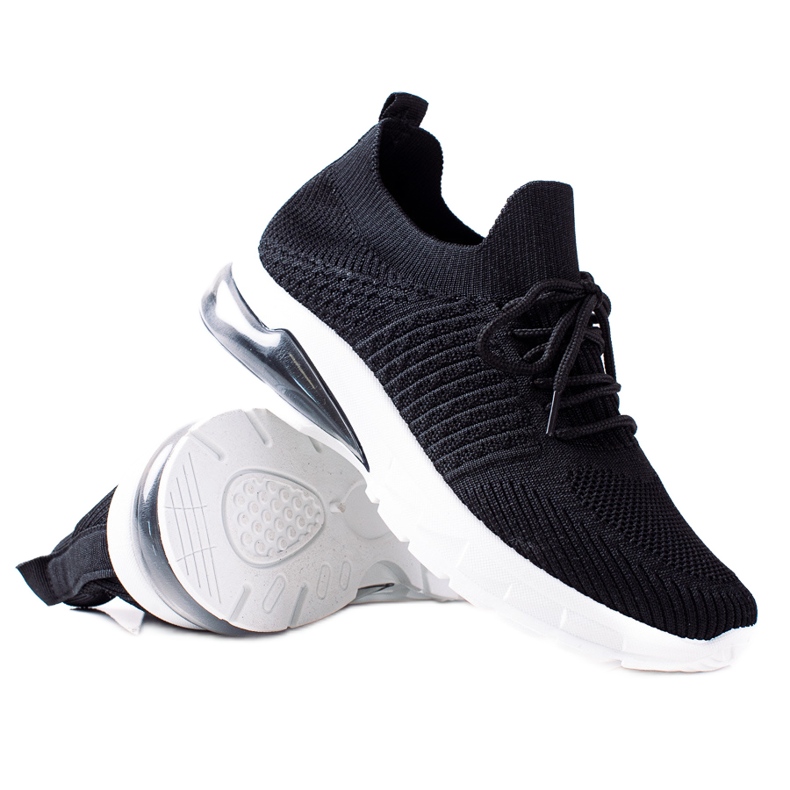 SHELOVET Pohodlné fitness boty černá SHELOVET Pohodlné fitness boty černá