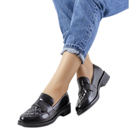 Alexanovy černé mokasíny černý