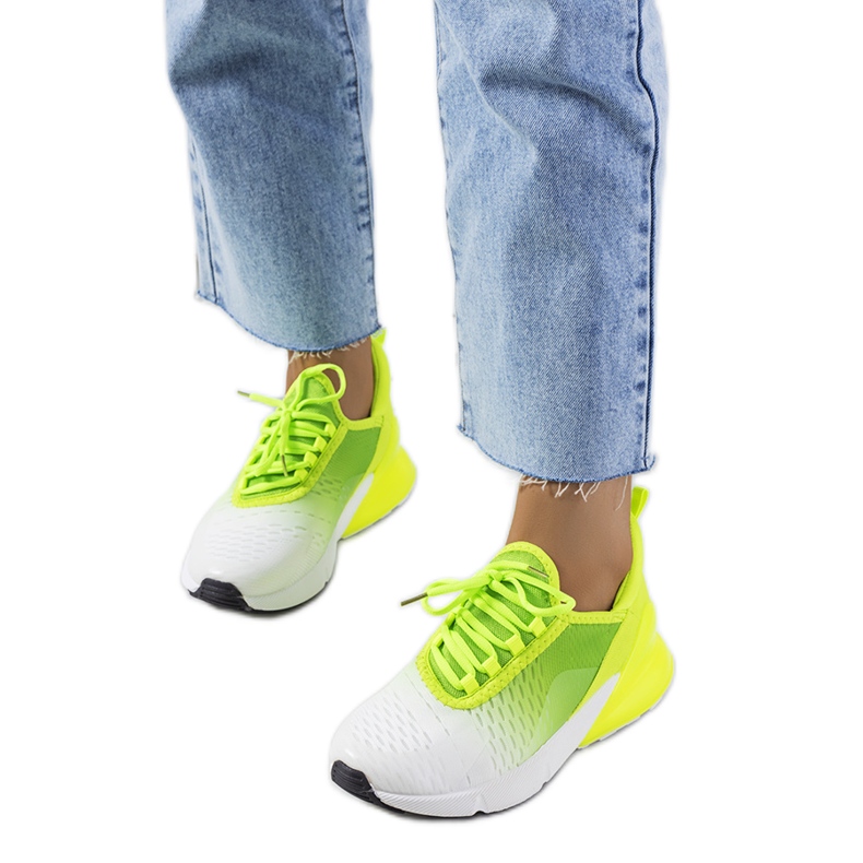 Zelené sportovní tenisky Glaner bílý zelená Zelené sportovní tenisky Glaner bílý zelená