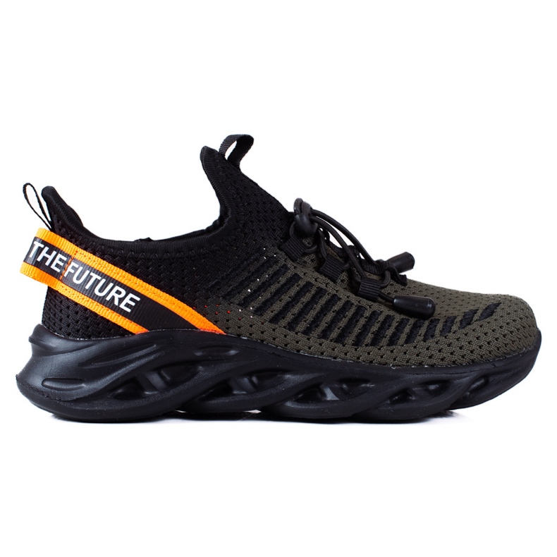 Dětská sportovní obuv Vico, dvoubarevný materiál černá