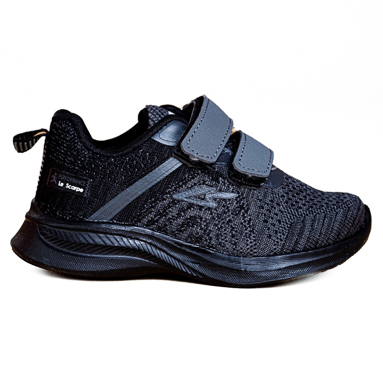 Chlapecké tenisky Shelovet šedé látky černá šedá