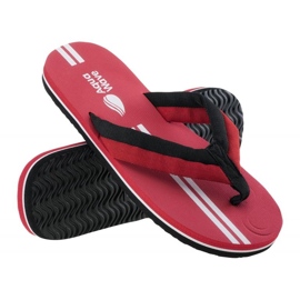 Sandály Aquatro M 92800331113 černý červený