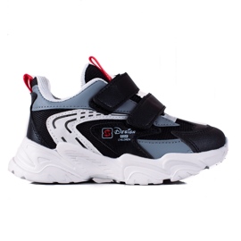 Chlapecké tenisky Shelovet se silnou podrážkou černé černá Chlapecké tenisky Shelovet se silnou podrážkou černé černá