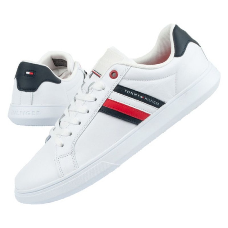 Tenisky Tommy Hilfiger M FM0FM02668 Ybs bílý