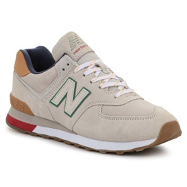 Boty New Balance M ML574GE2 béžový