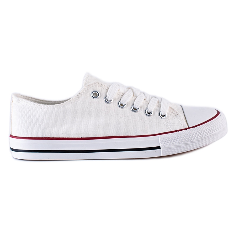 Klasické mládežnické bílé tenisky Shelovet bílý