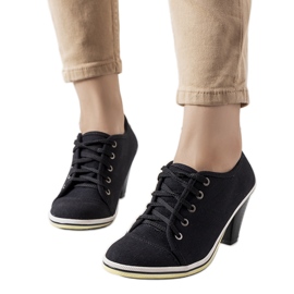 Černé brogy na belisle postu černá