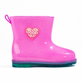 Galoše pro dívky Shelovet růžové růžový
