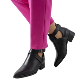 Černé boty Wardle černý