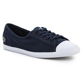 Lacoste Ziane Bl 2 Spw Nvy Canvas W 7-32SPW0141003 námořnická modř