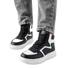 Černé kotníkové tenisky Rosed černý