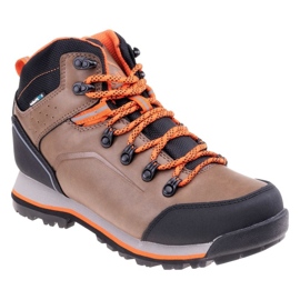 Elbrus Taneris Mid Wp Teen Jr 92800377095 hnědý Elbrus Taneris Mid Wp Teen Jr 92800377095 hnědý