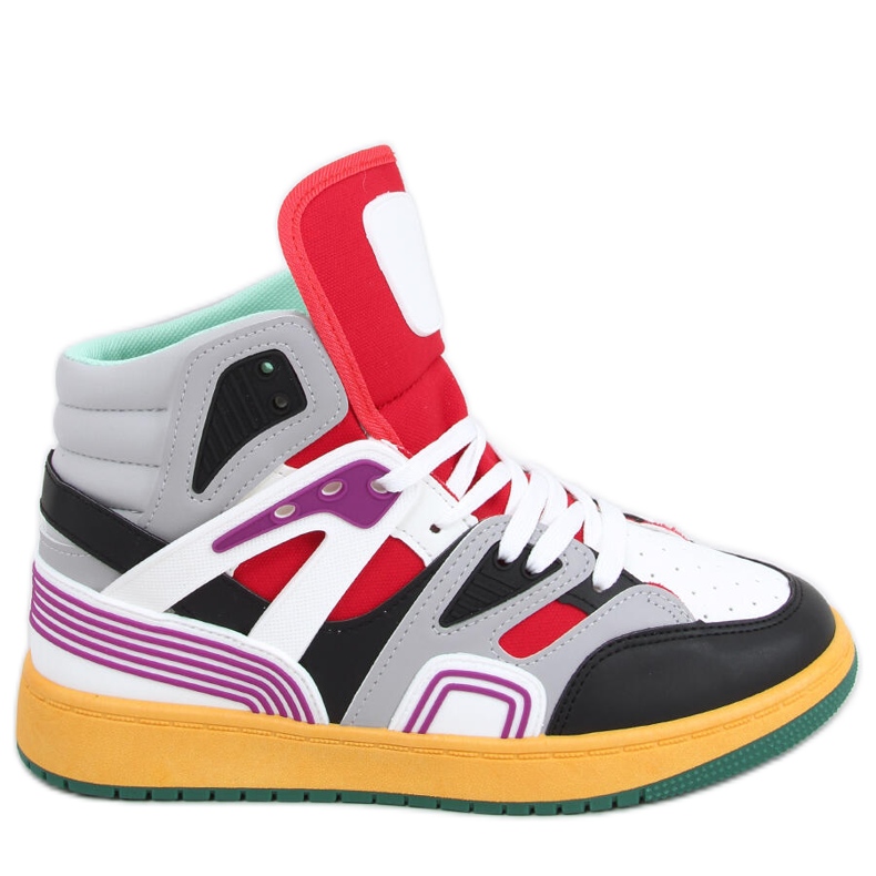 Vysoké tenisky Pall Grey Green vícebarevný Vysoké tenisky Pall Grey Green vícebarevný