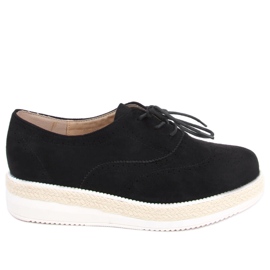 Dámské mokasíny, espadrilky Apia Black černý