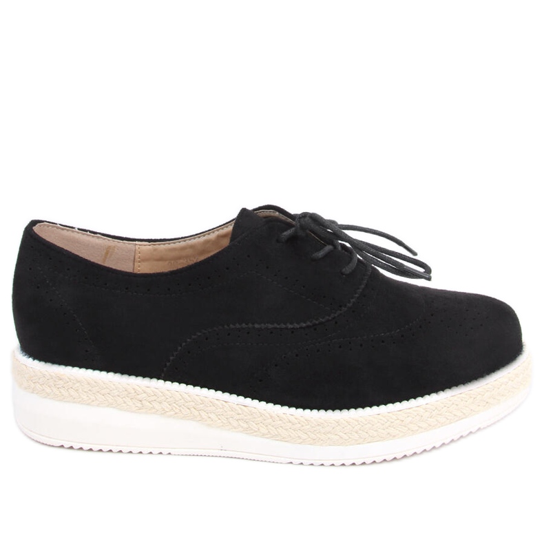 Dámské mokasíny, espadrilky Apia Black černá