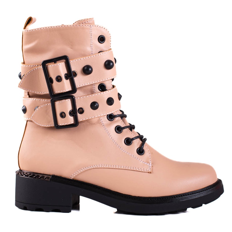 Béžové dámské tašky Shelovet s černými doplňky béžový černá