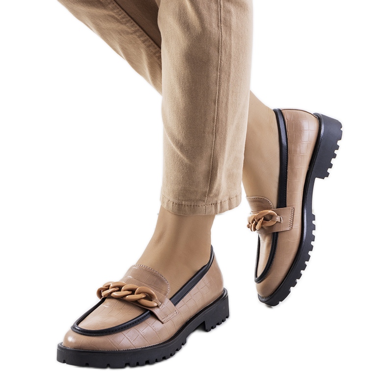 Béžové boty Kesira béžový