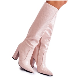 Módní Béžové Konstantní Boty Na Baru béžový Módní Béžové Konstantní Boty Na Baru béžový