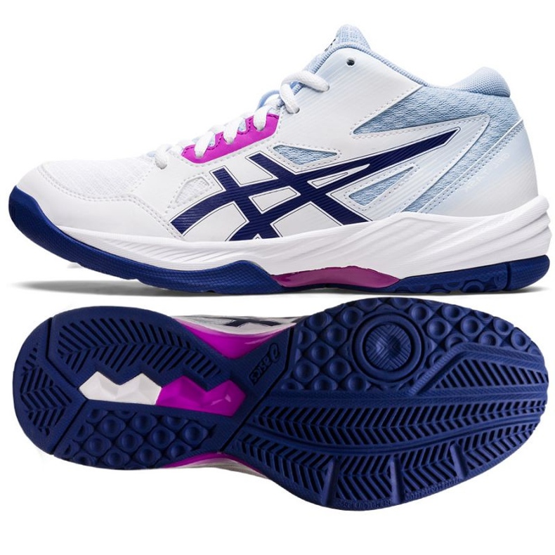 Volejbalové boty Asics Gel-Task Mt 3 W 1072A081 101 bílý bílý