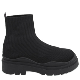 Kotníkové boty Silva BLACK + BLACK černý