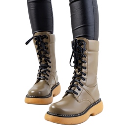 Zelené kozačky značky Redel zelený