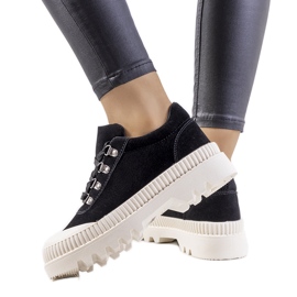 Černé dámské boty černý