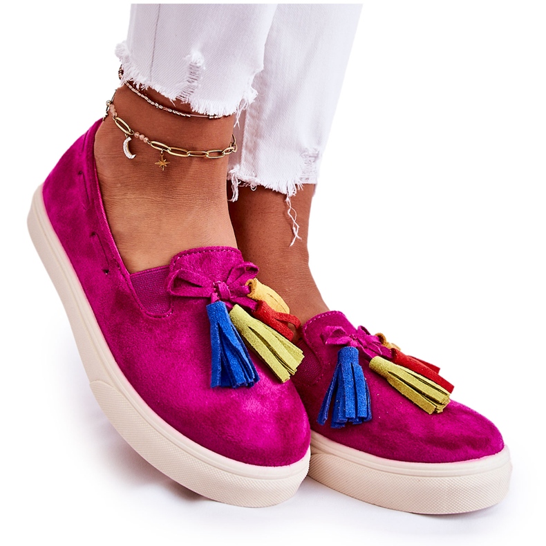 PS1 Dámské Sneakers Slip-On Fuchsia Venira růžový