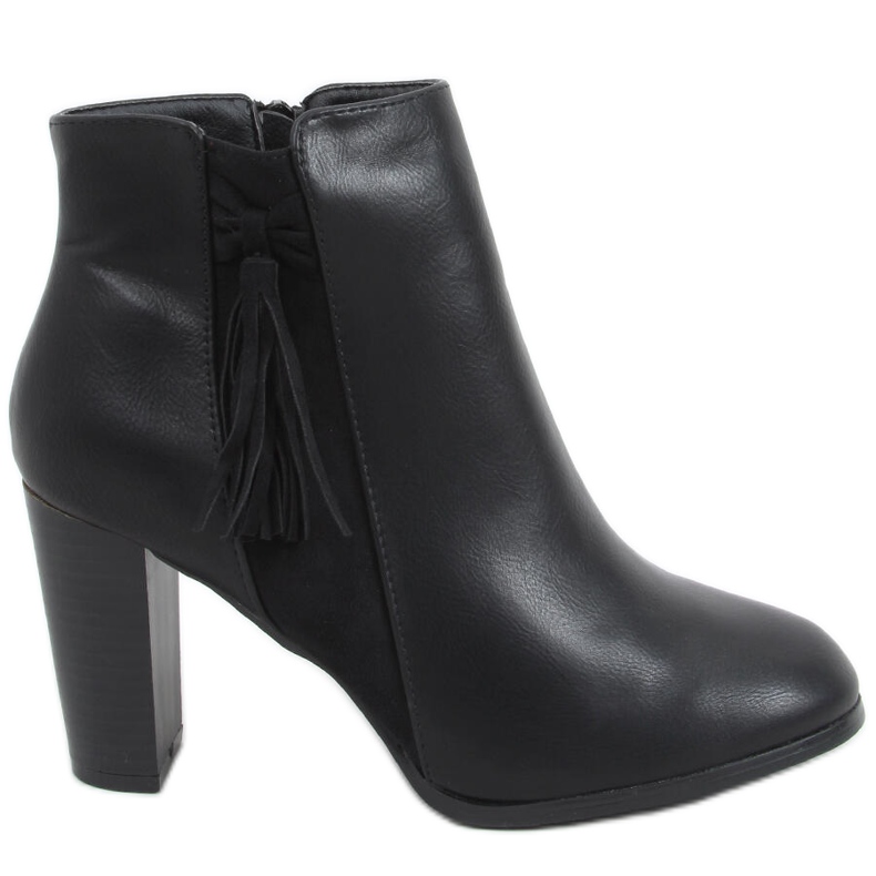 Vysoké podpatky Zonda Black černá