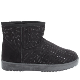 Krátké sněhule Emusy od Amber Black černá